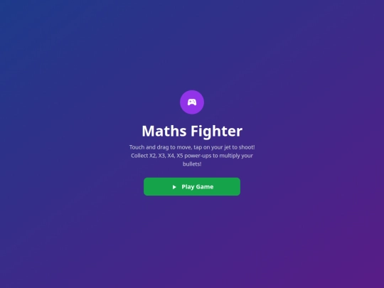 mathsfighter/subtraction screenshot
