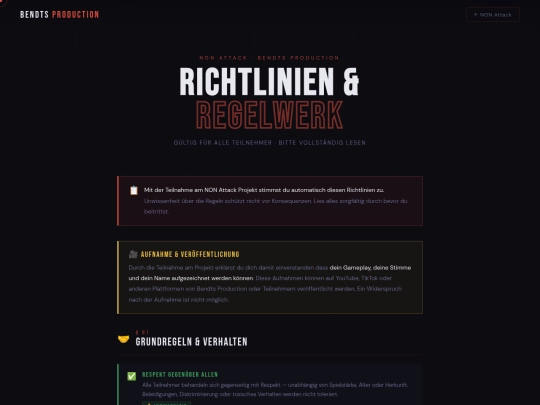 nonattackrichtlinien screenshot