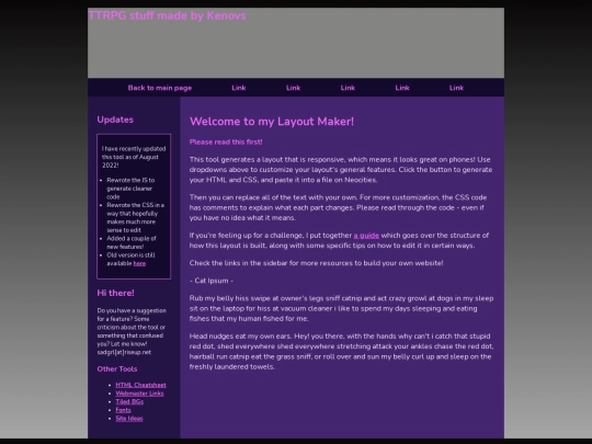 Hb/TTRPGmain screenshot