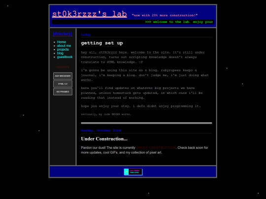 index screenshot