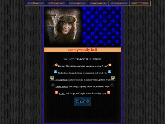 aboutme screenshot