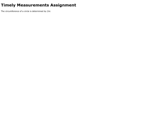 timely_measurements screenshot