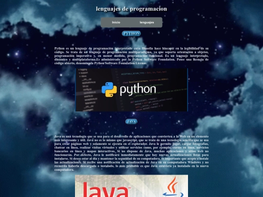 lenguaje screenshot