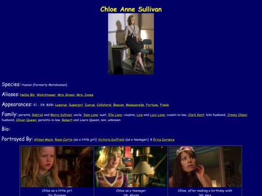 cast/Chloe screenshot