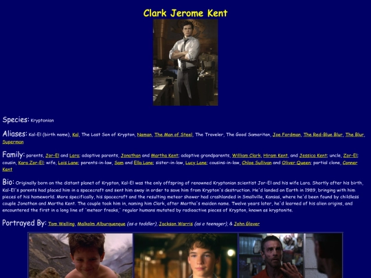 cast/Clark screenshot