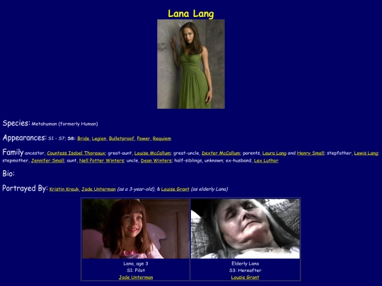cast/Lana screenshot