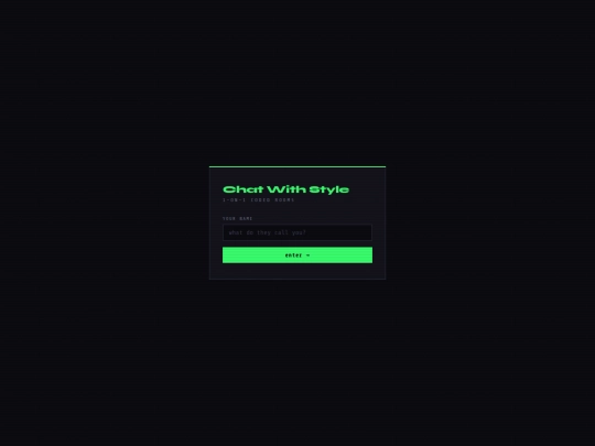 experiments/chat_with_style screenshot