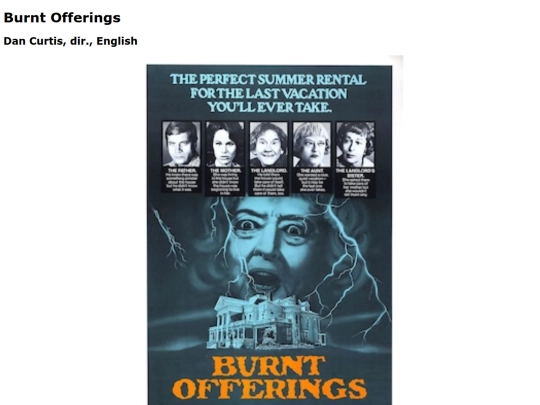 Movie Reviews/burntofferings76 screenshot
