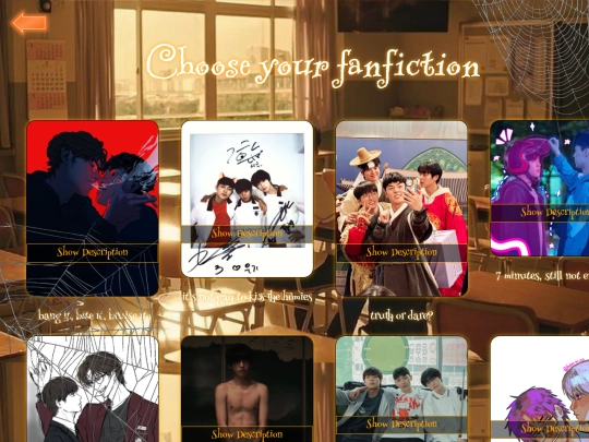 fanfic/whc1 screenshot
