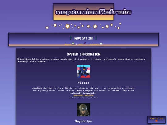 system screenshot