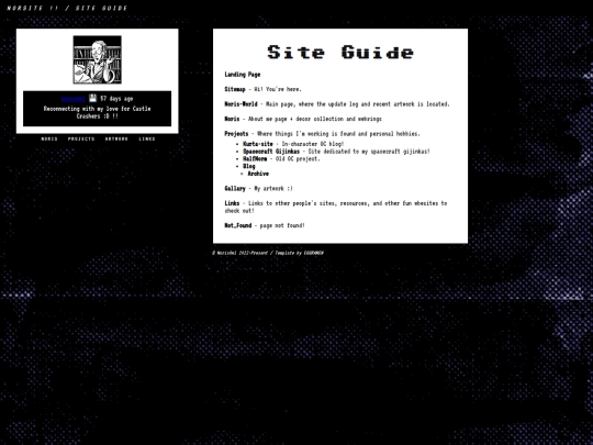 sitemap screenshot