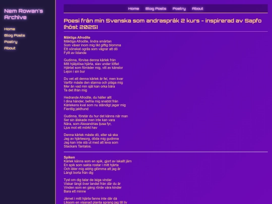 poetry/SVA2poetry screenshot