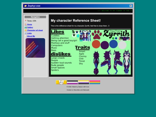 refsheet screenshot