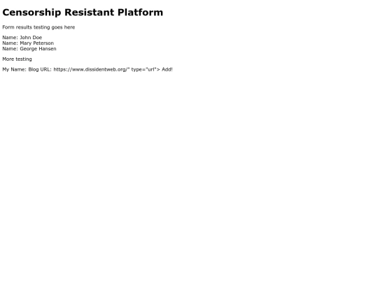 censorship_resistant_platform screenshot
