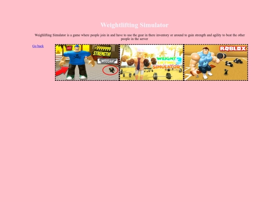 Weightlifting-Simulator screenshot