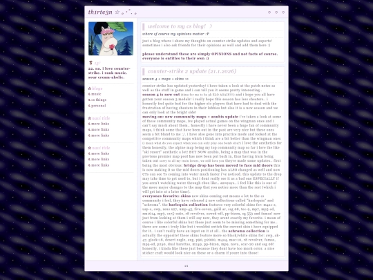 csblog screenshot