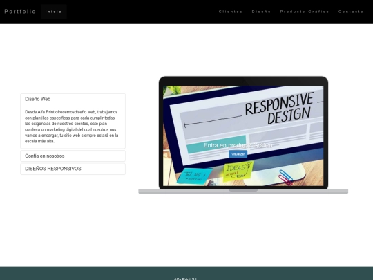 Paginadiseno screenshot