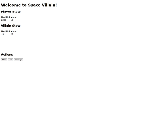 spacevillain screenshot