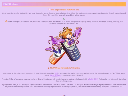 lore screenshot