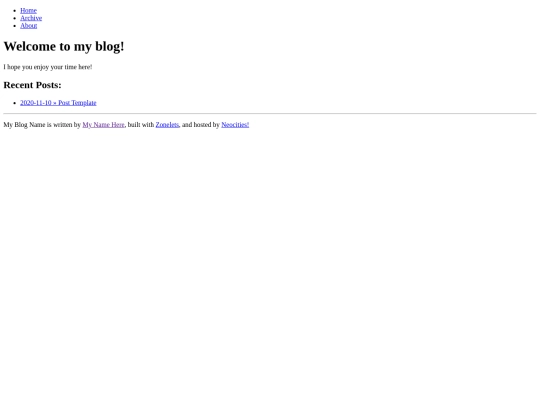 index screenshot