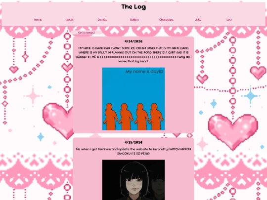 blog screenshot
