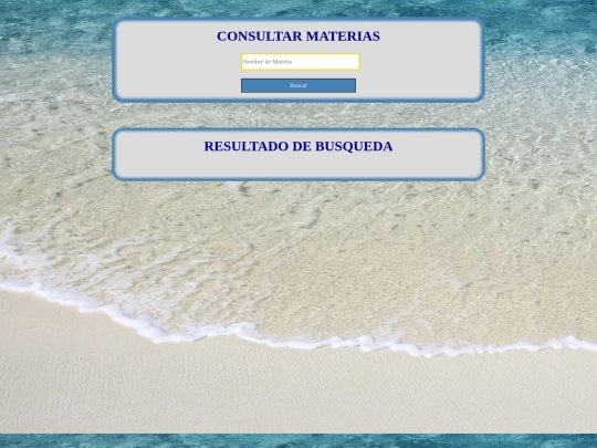 Parcial/ConsultaMaterias screenshot