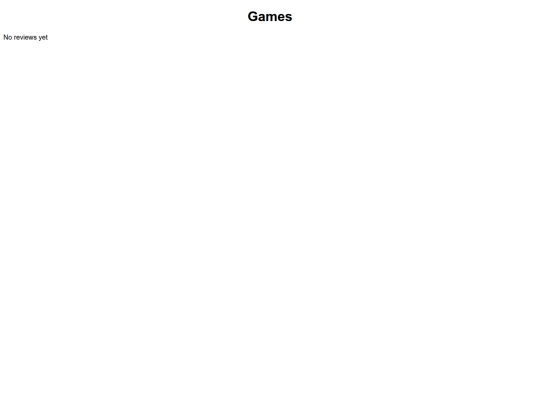 games screenshot