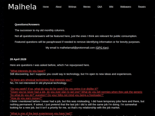 questions-answers screenshot