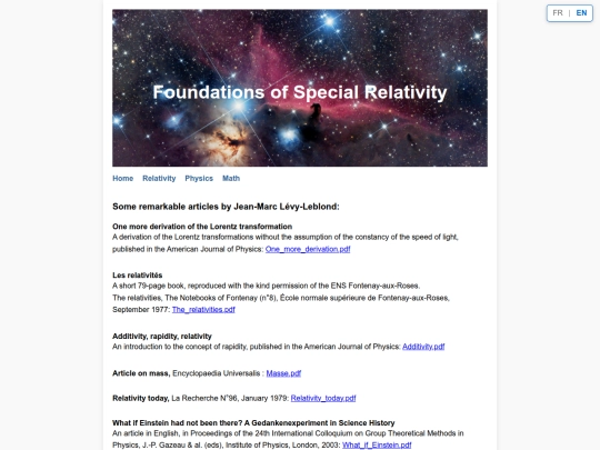 en/relativity screenshot