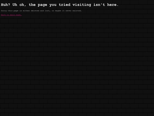 not_found screenshot