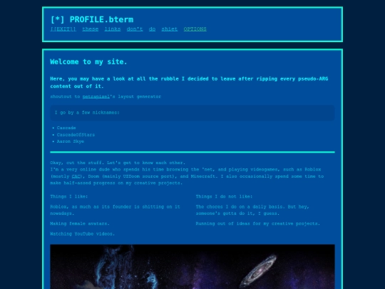 profile screenshot