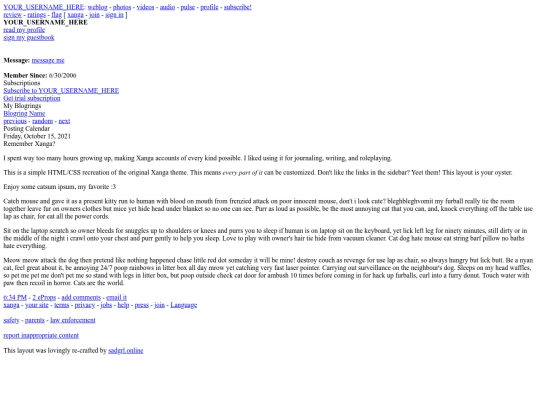 test screenshot