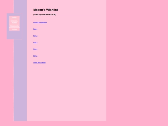 wishlist screenshot
