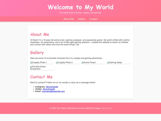 index screenshot