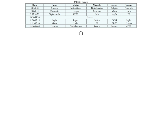horario screenshot