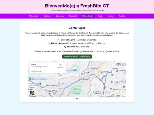 como-llegar screenshot