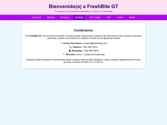 contacto screenshot