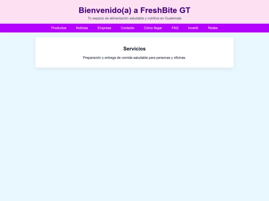 servicios screenshot