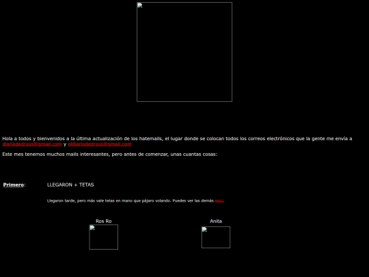 dross/Hatemails/2008/hatemail_julio_2008 screenshot