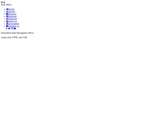 sidebar screenshot