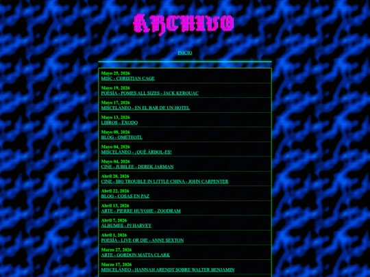 archive screenshot