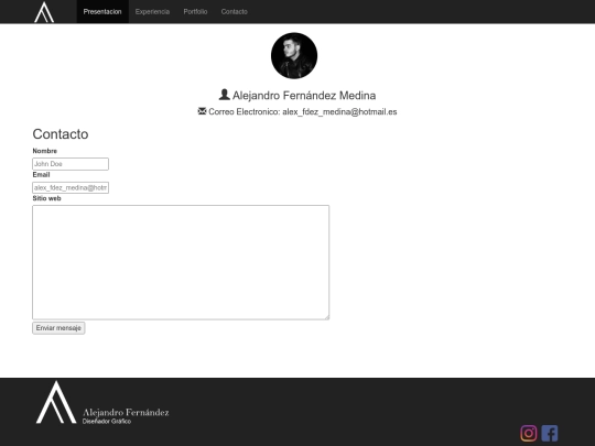 contacto screenshot