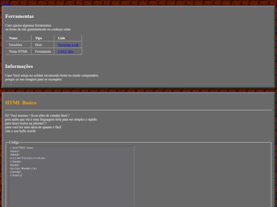 htmlteach screenshot