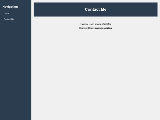 contact screenshot