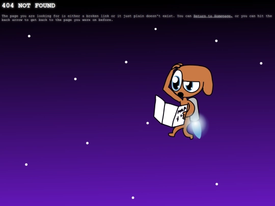 not_found screenshot