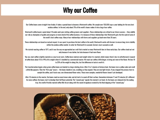coffee screenshot