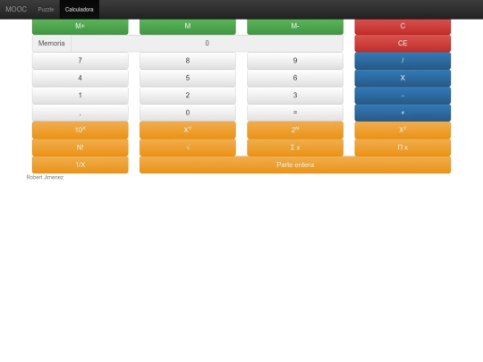 Modulo 6/calculadora screenshot