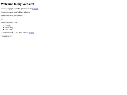 test screenshot