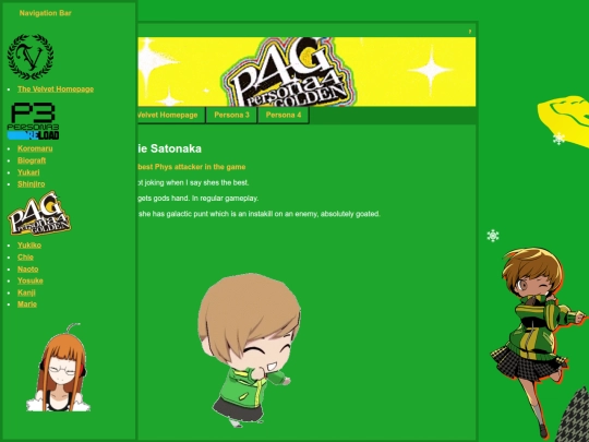 CharacterPages/chie screenshot