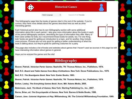 bibliography screenshot